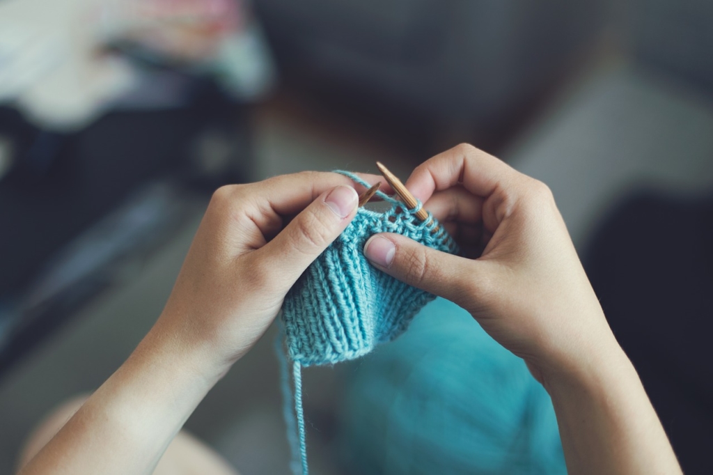 Stricken Linkshänder